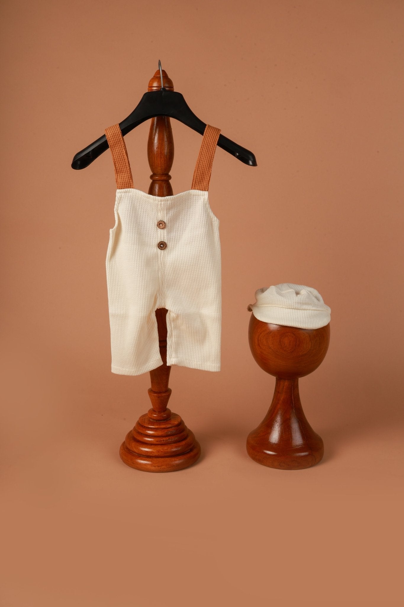 Classic Baby Jumpsuit – Handmade Newborn & Sitter Outfit | Photoshoot Dress for Baby Boy - Tiny Prop Store