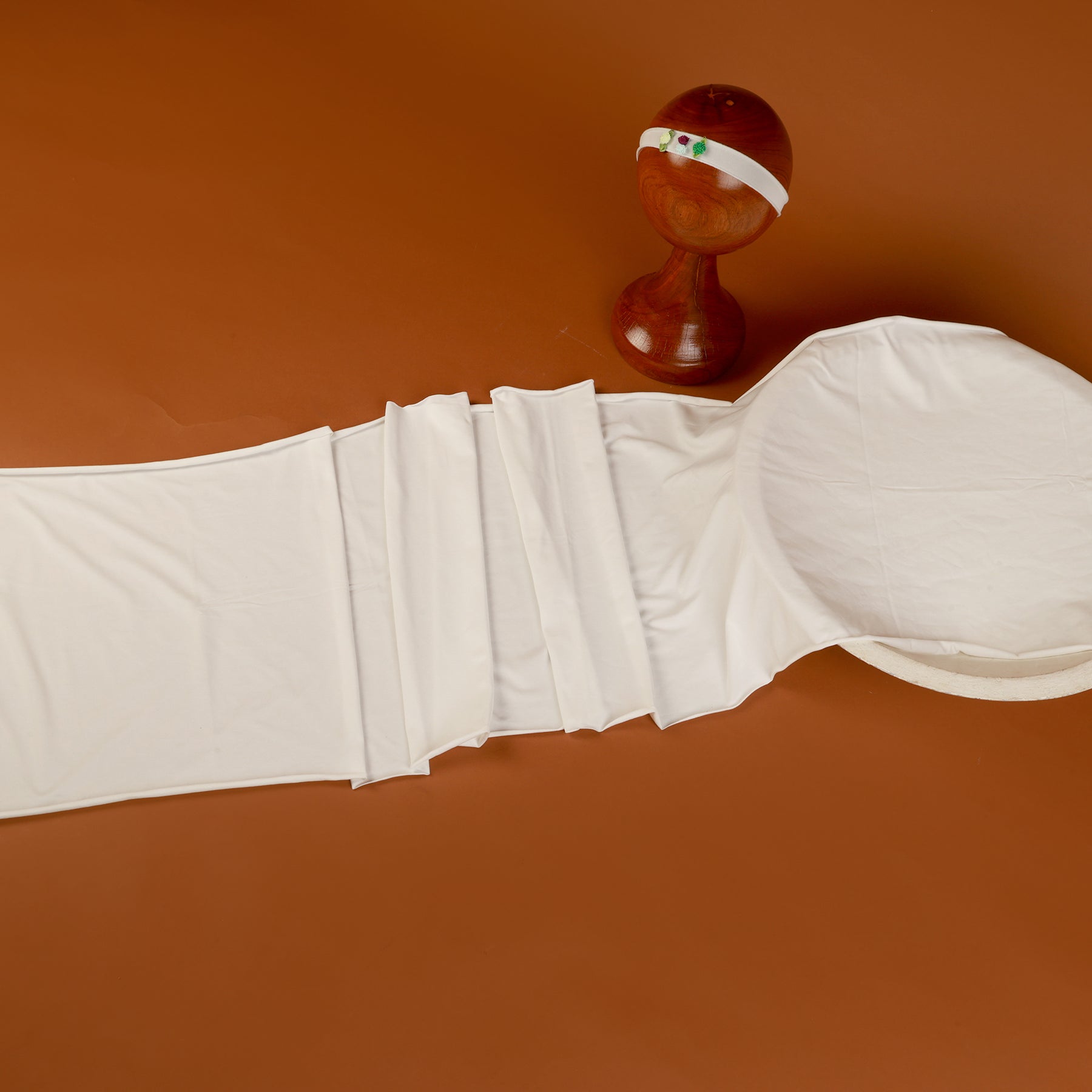 Blossom Baby Wrap Set – Soft Stretch Newborn Photography Prop