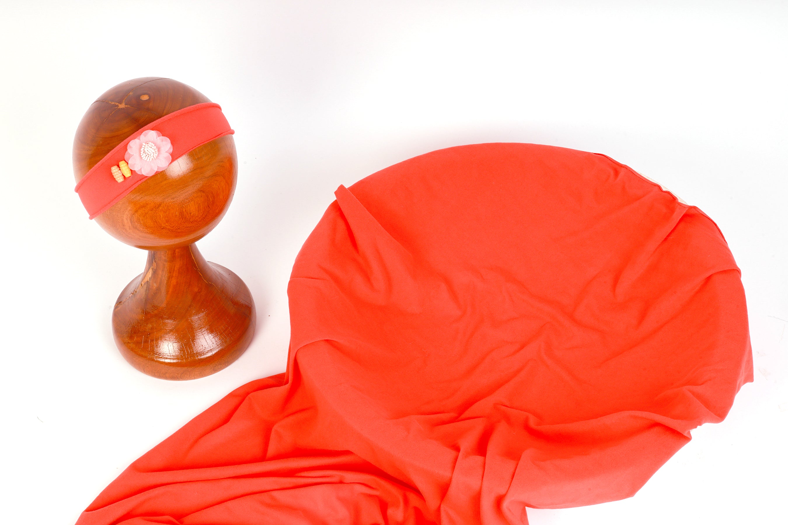 Blossom Baby Wrap Set – Soft Stretch Newborn Photography Prop