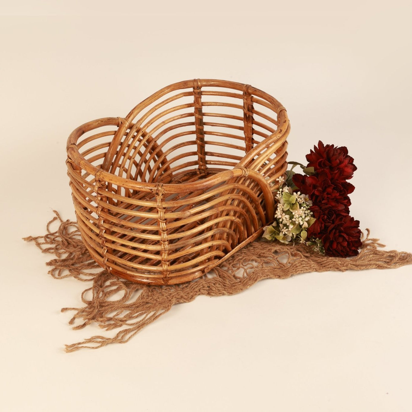 Baby Photography Prop Basket - Baby Picture Prop - Tiny Prop Store