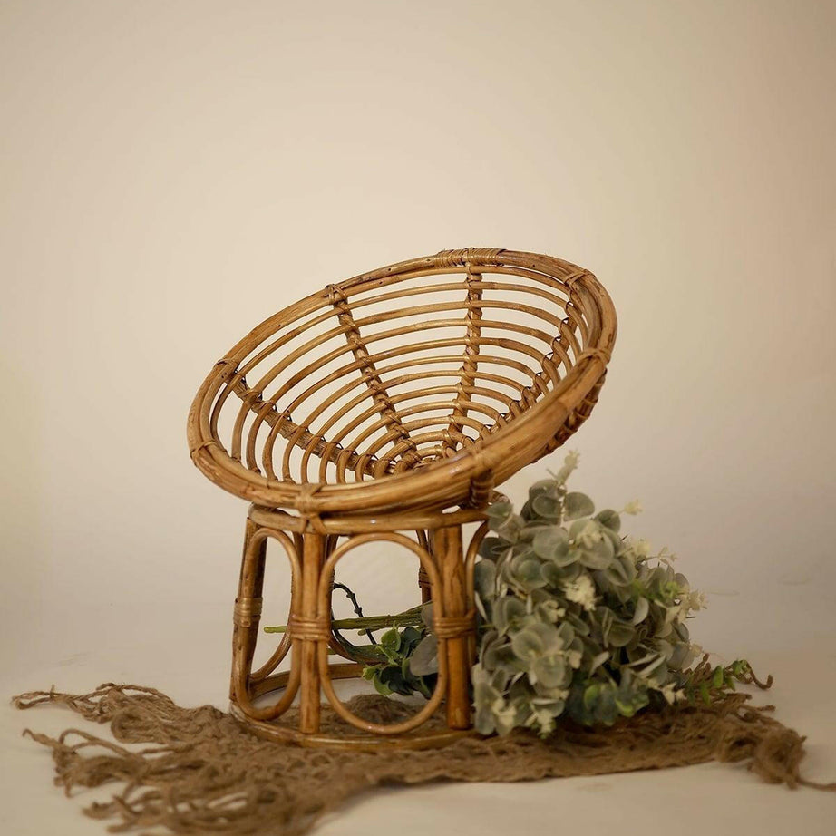Bamboo Chair Photo Posing Prop - Tiny Prop Store