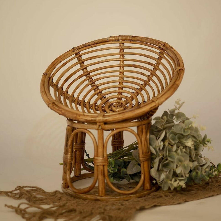 Bamboo Chair Photo Posing Prop - Tiny Prop Store