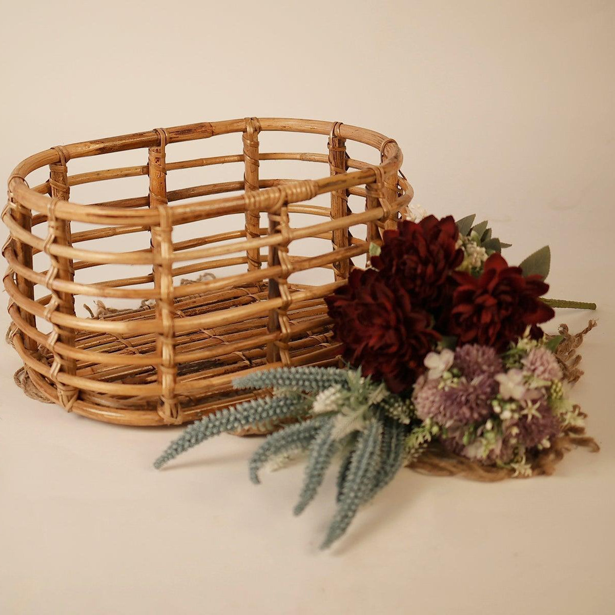 Bamboo Newborn Posing Basket Large - Tiny Prop Store