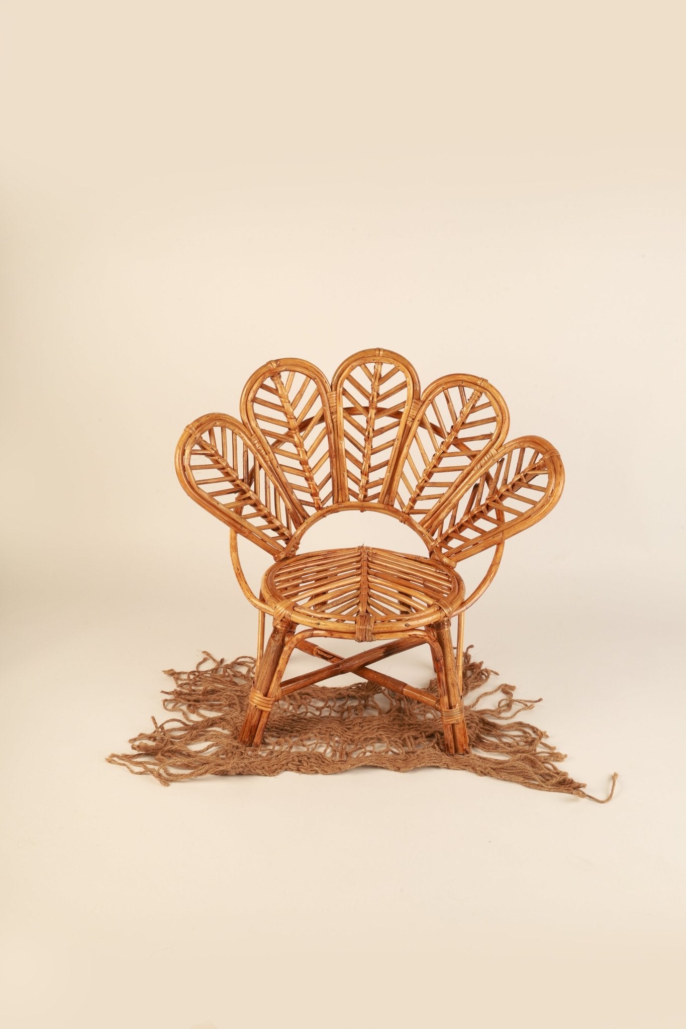 Cane Chair for Baby Photography – Infant Picture Prop - Tiny Prop Store