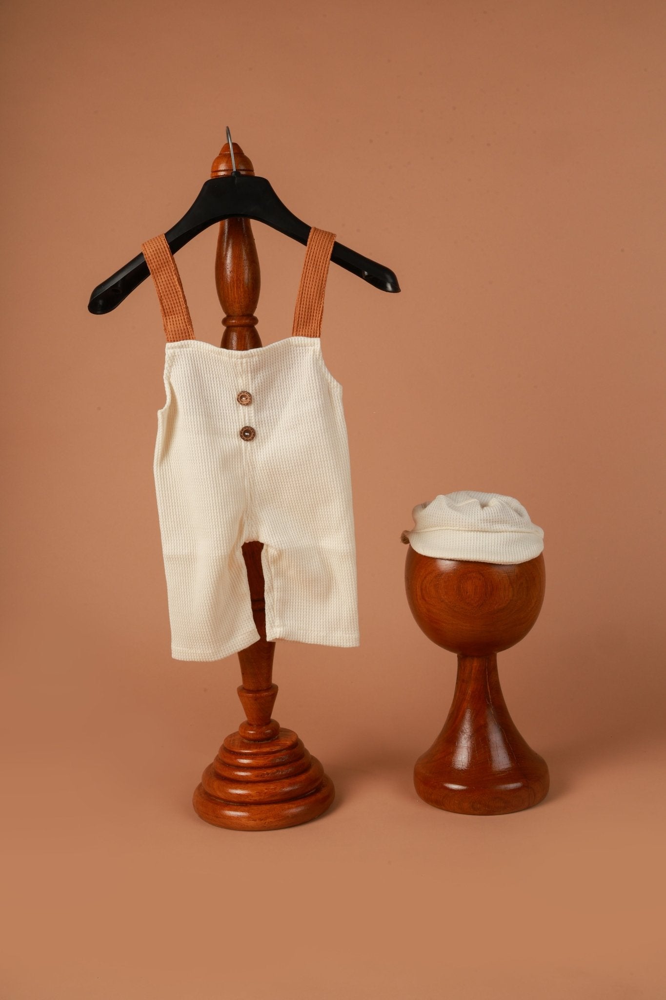 Classic Baby Jumpsuit – Handmade Newborn & Sitter Outfit | Photoshoot Dress for Baby Boy - Tiny Prop Store