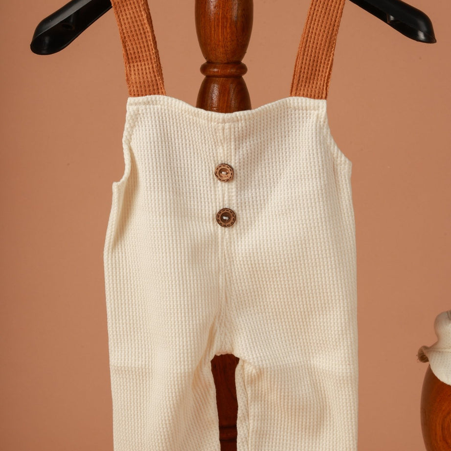 Classic Baby Jumpsuit – Handmade Newborn & Sitter Outfit | Photoshoot Dress for Baby Boy - Tiny Prop Store