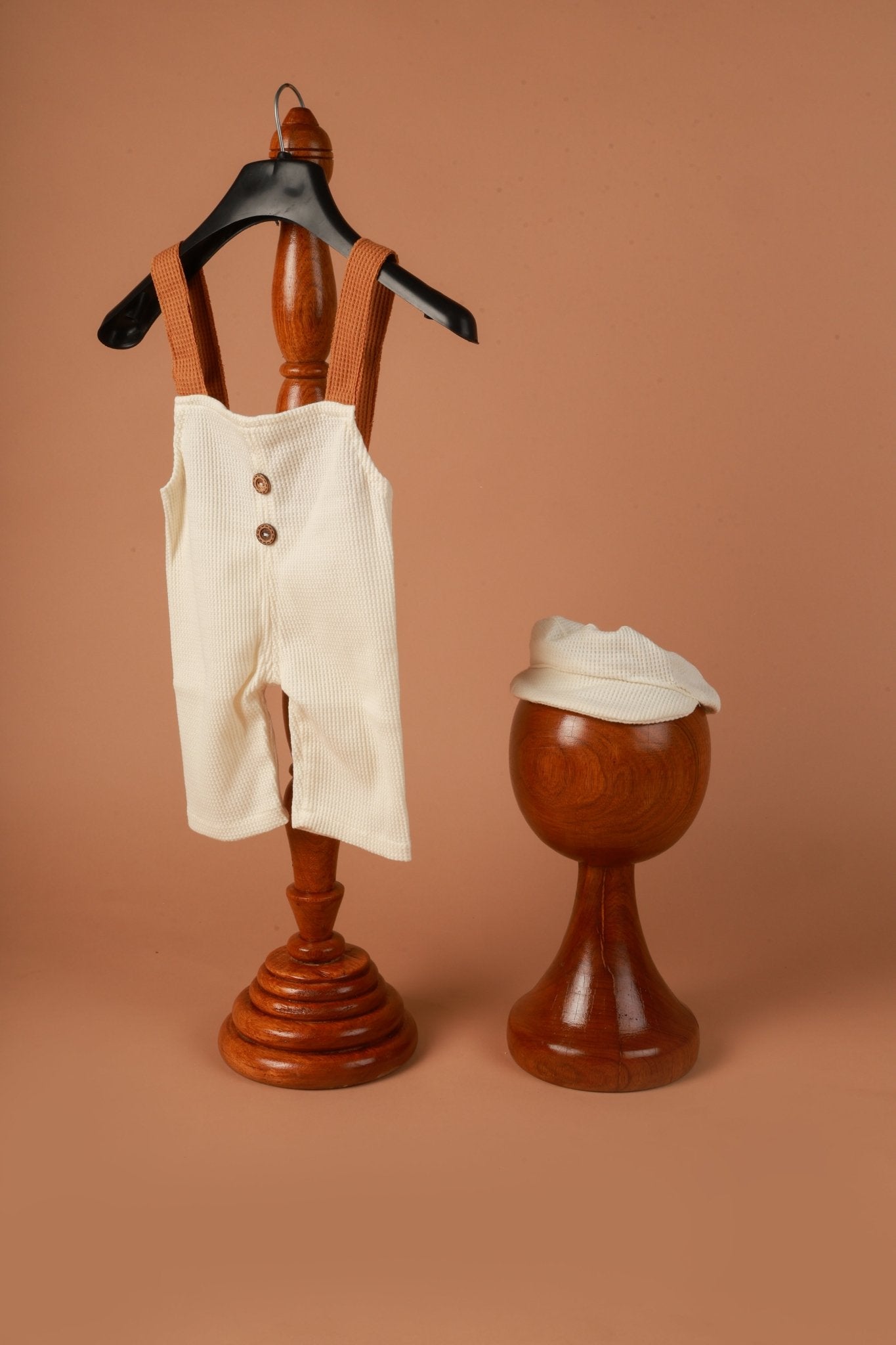 Classic Baby Jumpsuit – Handmade Newborn & Sitter Outfit | Photoshoot Dress for Baby Boy - Tiny Prop Store