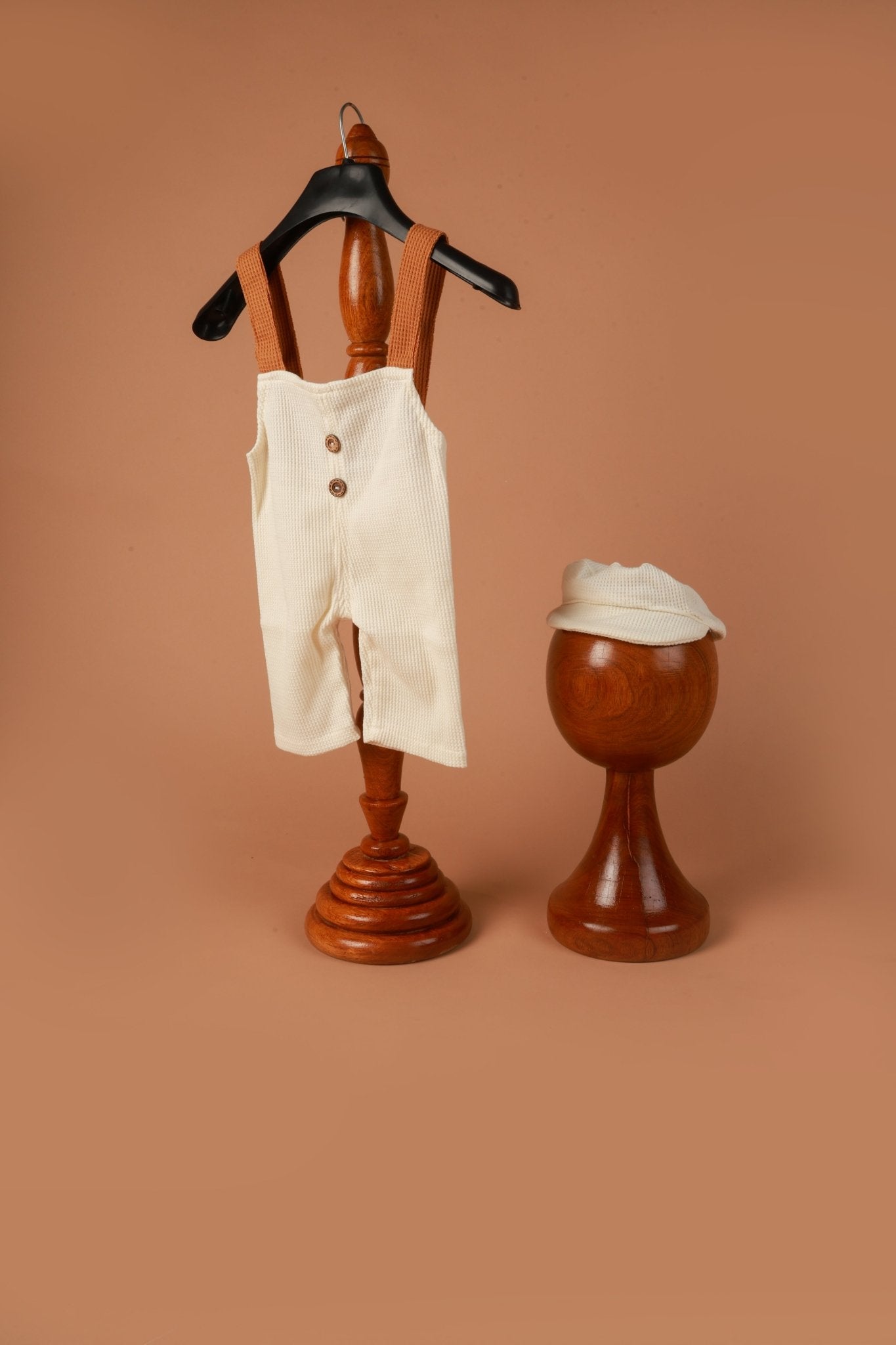 Classic Baby Jumpsuit – Handmade Newborn & Sitter Outfit | Photoshoot Dress for Baby Boy - Tiny Prop Store