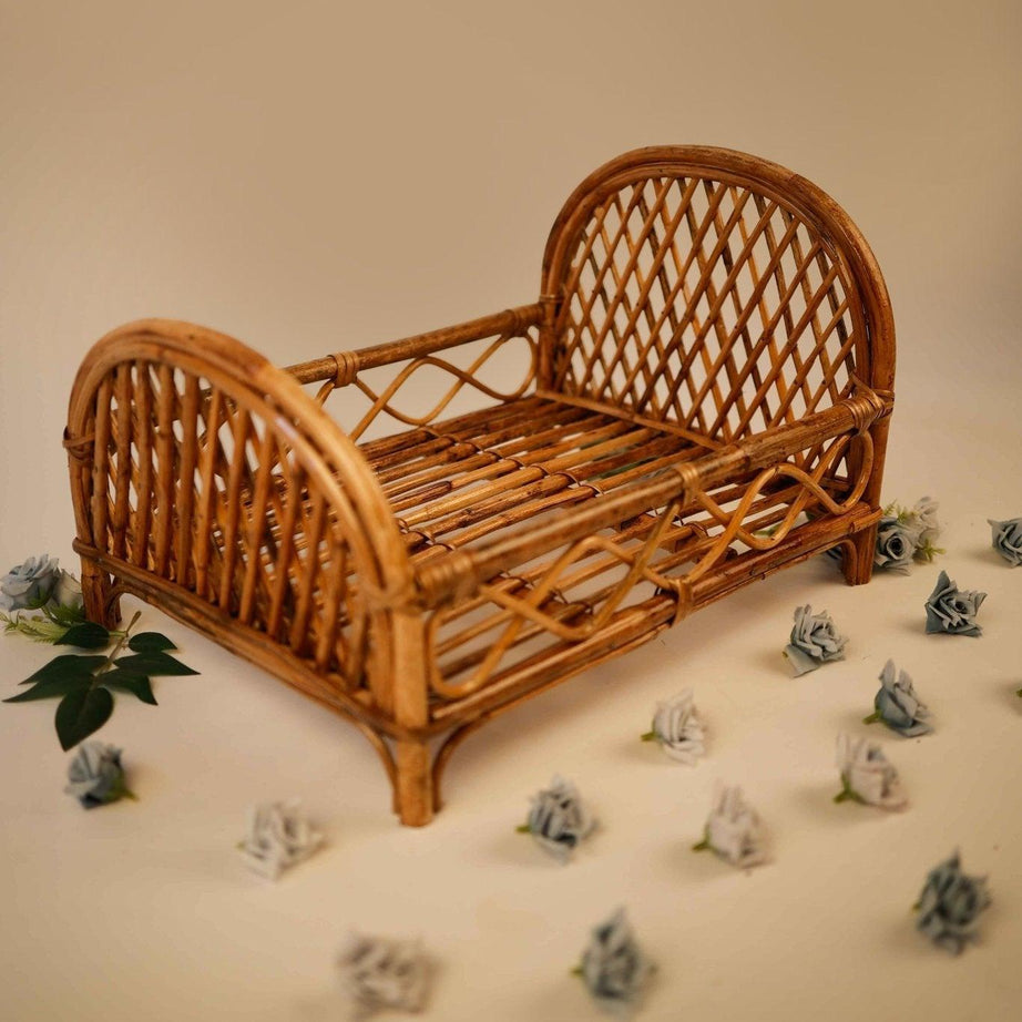 Handcrafted Baby Photography Bed , Photography Prop Bed - Tiny Prop Store