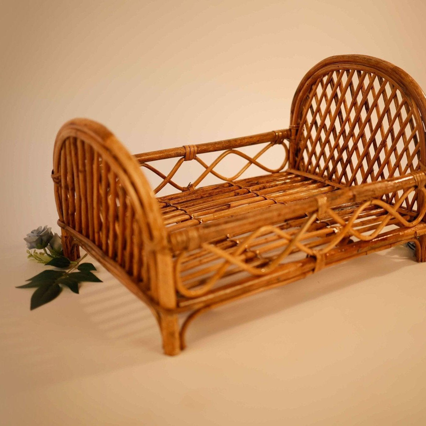 Handcrafted Baby Photography Bed , Photography Prop Bed - Tiny Prop Store