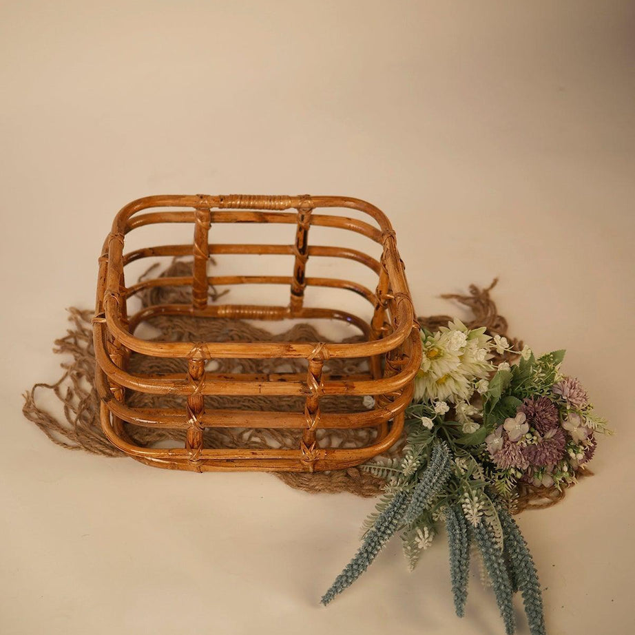 Newborn Baby Bamboo Posing Basket - Tiny Prop Store