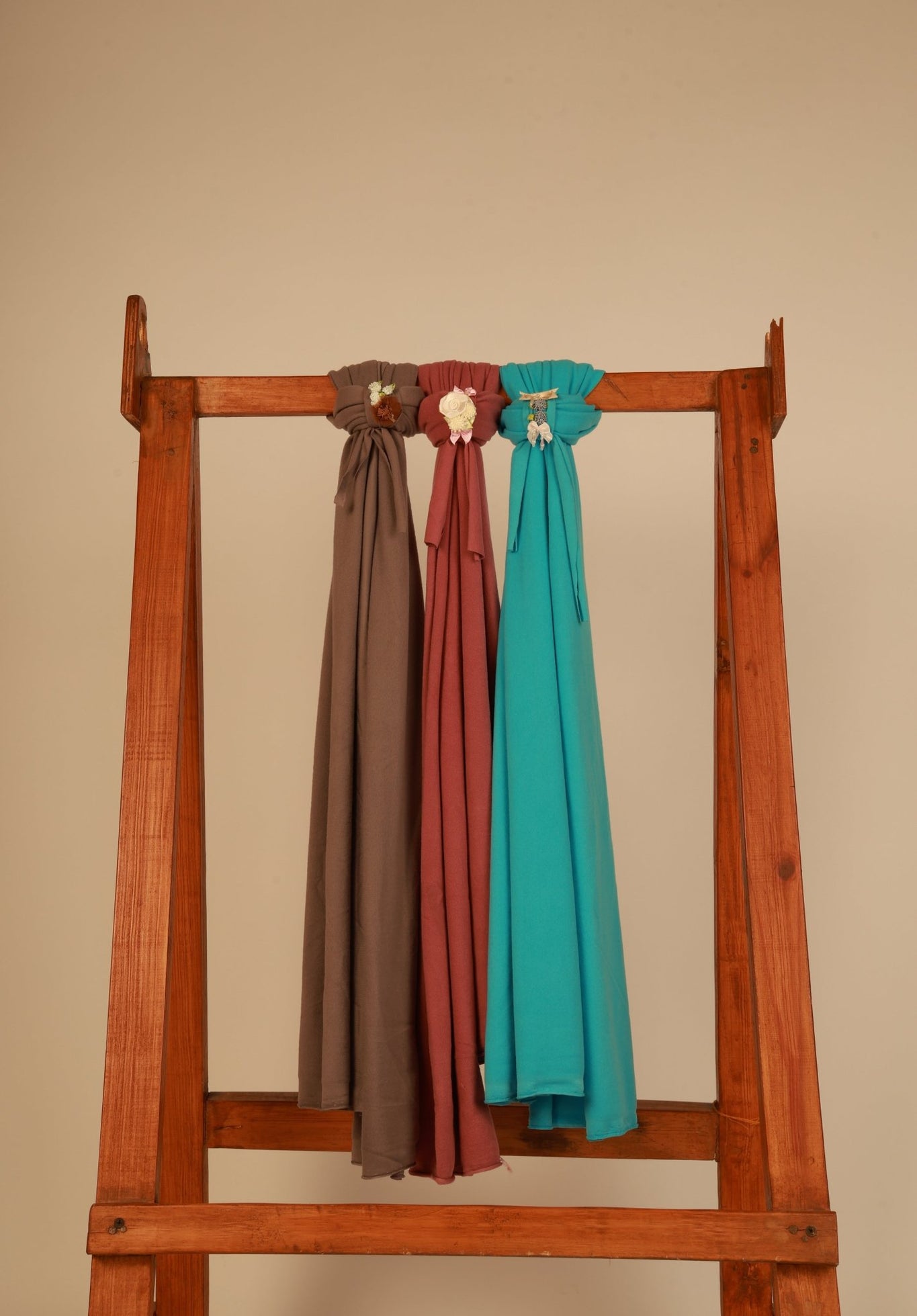 Newborn Photography Wraps - Soft Baby Wrap Set for Photoshoot - Handmade Stretchy Swaddle Wraps with Floral Headband - Tiny Prop Store