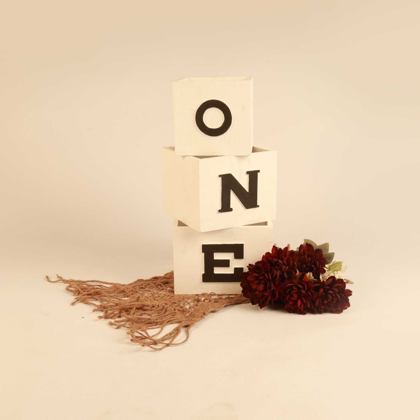 ONE Blocks - First Birthday Photography Prop - Tiny Prop Store
