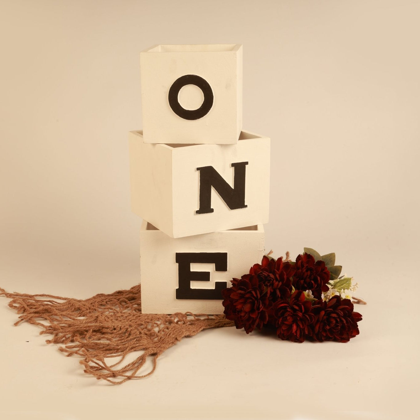 ONE Blocks - First Birthday Photography Prop - Tiny Prop Store