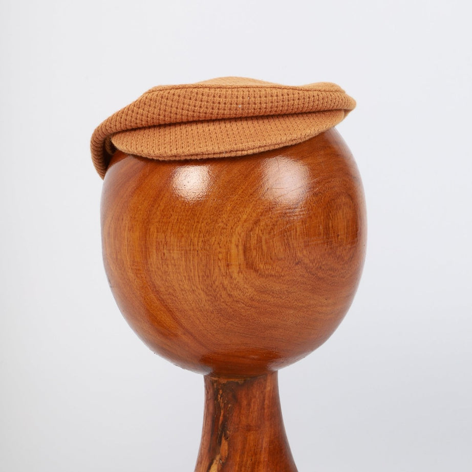 Rust Brown Newborn Photography Outfit – Baby Romper & Cap Set for 3 - 6 Months, Handmade Prop for Baby Photoshoots - Tiny Prop Store