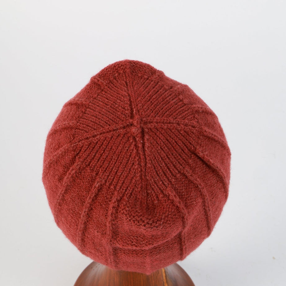 Rust Toddler Knit Romper with Hat – Unisex Photoshoot Outfit - Tiny Prop Store