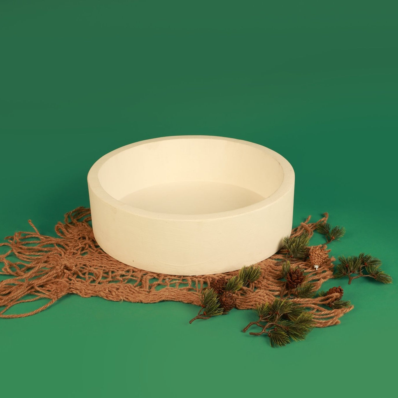 Vintage White Baby Photo Prop Bowl – A Must - Have for Newborn Photographers! - Tiny Prop Store