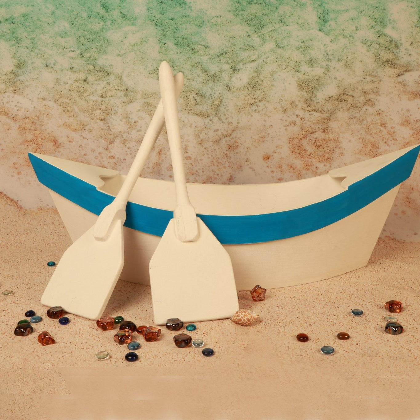 white boat photography prop for newborn and kids photo shoot - Tiny Prop Store