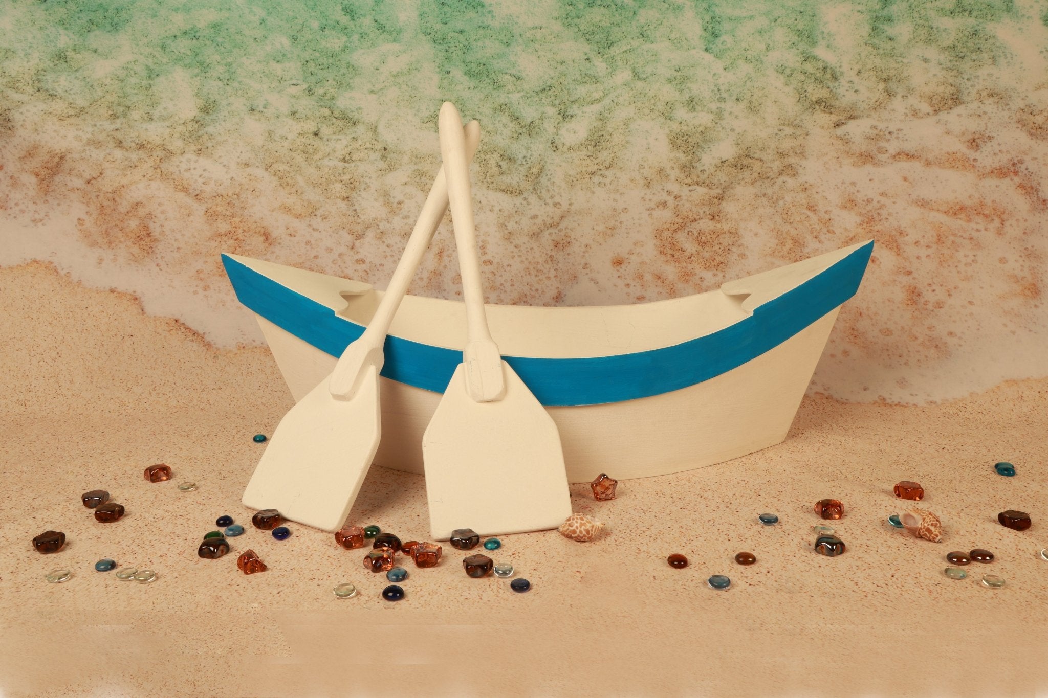 white boat photography prop for newborn and kids photo shoot - Tiny Prop Store