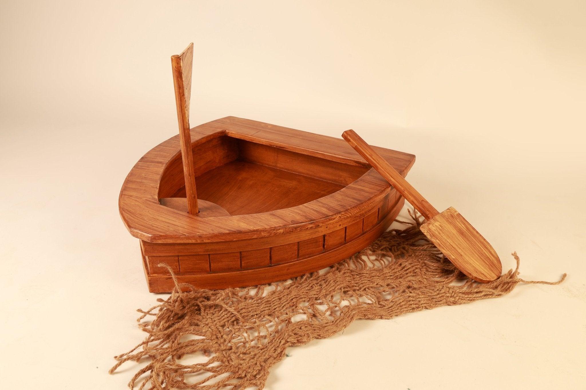 Wooden Boat Prop – Perfect for Kids Photography - Tiny Prop Store